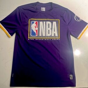 NBA branded shirt that is purple